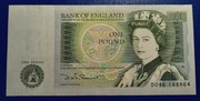 Banknot , 1 Funt Anglia