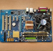 PC ZESTAW PŁYTA GIGABYTE + CORE2DUO + 4GB RAM
