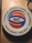 Talerz pamiątkowy z 1986r. V PFF Włocławek