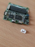 płyta główna gameboy advance SP + port USB - C z białą zaślepką