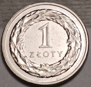 1zł złoty 2016 r.