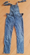 H&M ogrodniczki jeans 140