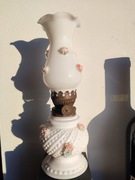 Kolekcjonerska porcelanowa mini lampka naftowa n4