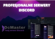 Serwer DISCORD STANDARD PROFESJONALNY DcMaster.pl