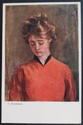 T. Axentowicz 1918r. Kobieta