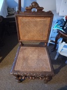 Krzesło stare eklektyk 