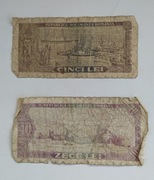 zestaw banknotów 5 i 10 lei , Rumunia , 2 szt 