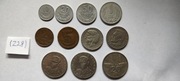 Zestaw 11 monet obiegowych PRL 1976 r Komplet(z28)