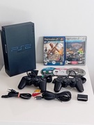 PS2 FAT SCPH 30004 + 2 PADY + MEMORY + 5 GIER 