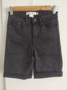 H&M spodenki szorty jeansowe 32  XXS 152