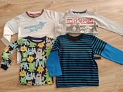 4 x bluzka długi rękaw H&M, Carter's rozm. 92-98