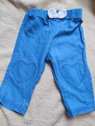 Spodnie jeans r. 68