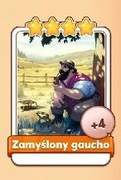 Zamyślony Gaucho Coin Master 1 karta 