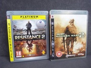 Resistance 2 + COD Modern Warfare 2 Zestaw Sony PS3