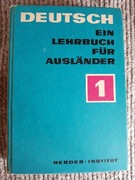 Deutsch ein lehrbuch für ausländer 1