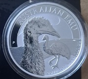 Australijski Emu 2022 1oz srebrna moneta 