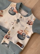 Nowy Dres bluza spodenki Handmade 3-6msc