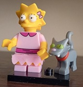 Lego Minifigurka The Simpsons Lisa i kot 71009