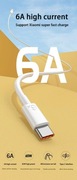 66W 6A Kabel USB typu C do szybkiego ładowania 
