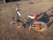 Rower dziecięcy BMX MEXLLER pomarańczowy i czarny