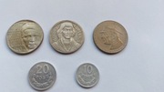 Monety obiegowe z 1967 roku.