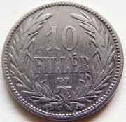Franciszek Józef.1 korona + 10 filler 1892 r.