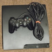 Przerobiona Konsola PS3 Slim 750GB pad