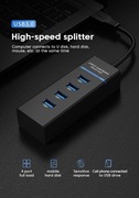 Rozdzielacz listwa USB 3.0 HUB 4 porty 120cm