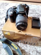 Aparat Nikon D3300 + obiektyw 18-55 DX VR