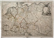 Europa Środkowa: mapa z 1735 r.