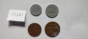 Zestaw 4 monet obiegowych PRL 1979 r. Komplet(z26)