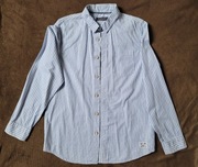 Koszula Reserved w biało-błękitną kratkę  r. 146