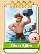 Siłacz Björn Coin Master 1 karta