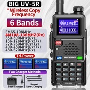 BIG Baofeng UV-5R RH 10W VHF UHF FM AM AIR skaner