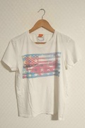 Hugo Boss Orange Koszulka T-shirt Flaga USA S 