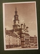 Pocztówka Poznań Ratusz Stary Rynek