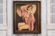 Tamara de Łempicka - Art Deco Obraz - Akt Kobiety
