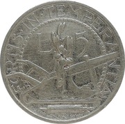 San Marino 5 lire 1932, Ag KM#9