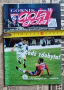Magazyn Górnik Zabrze 1998 plakat piłka nożna drużyna Michał Probierz