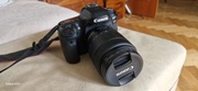 Canon EOS 80D + EFS 28-135 mm + statyw + plecak
