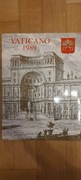 1989 Watykan **.Kompletny rocznik znaczków+dodatki