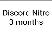 Discord Nitro 3 miesiące + 2x boost serwera