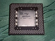 Intel Pentium MMX 200MHz SL25N SOCKE 7+ chłodzenie