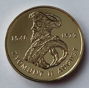 Moneta 2 zł ZYGMUNT II AUGUST - 1996 r. GN