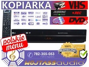 Kopiarka VHS na DVD Przegrywarka LG * HDMI * PL 