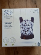 Kinderkraft Nino, nosidełko ergonomiczne, 3m+, do 20 kg szare