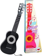 GITARA KLASYCZNA DLA DZIECI 6-STRUNOWA 43cm CZARNA