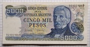 Banknot ,Argentina