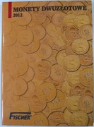 Klaser z monetami 2 złote GN 2012 Fischer.