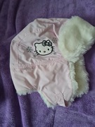 Czapka uszatka zimowa hello kitty 112/128 H&M nowa